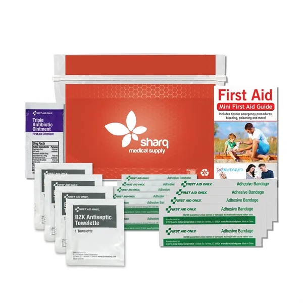 Mylex resealable waterproof first aid kid made in the USA and... from ASI 84514 Safety Made