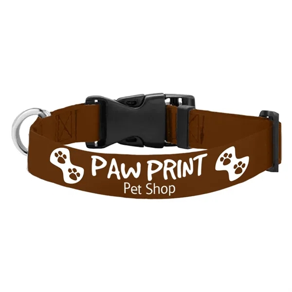 Adjustable rPET polyester pet collar with strong buckle release.... from ASI 39552 BEL Promo