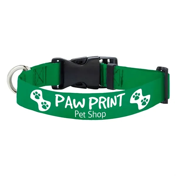 Adjustable rPET polyester pet collar with strong buckle release.... from ASI 39552 BEL Promo