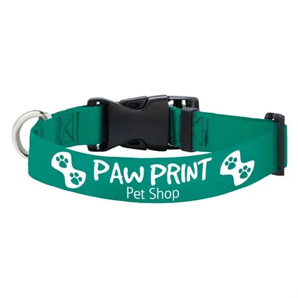 Adjustable rPET polyester pet collar with strong buckle release.... from ASI 39552 BEL Promo