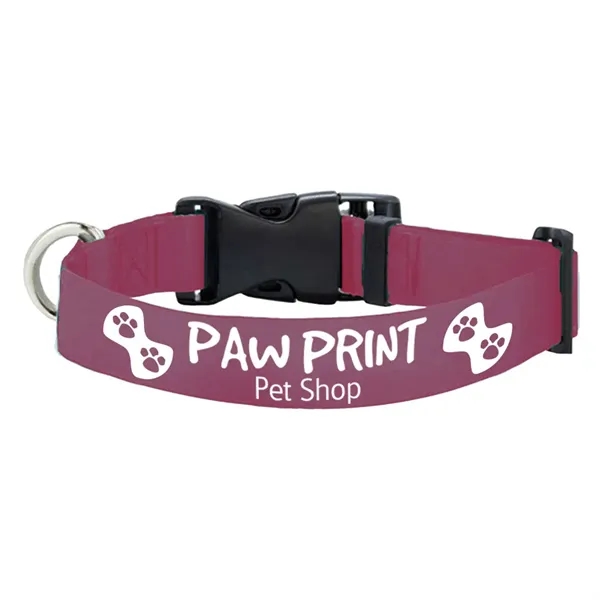 Adjustable rPET polyester pet collar with strong buckle release.... from ASI 39552 BEL Promo