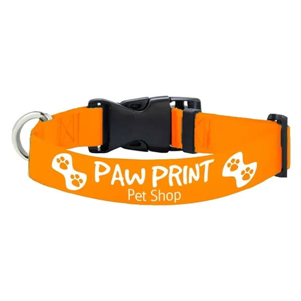 Adjustable rPET polyester pet collar with strong buckle release.... from ASI 39552 BEL Promo