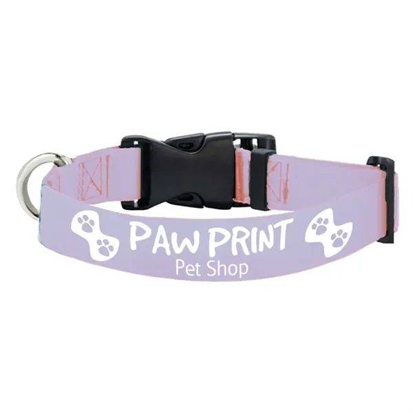 Adjustable rPET polyester pet collar with strong buckle release.... from ASI 39552 BEL Promo