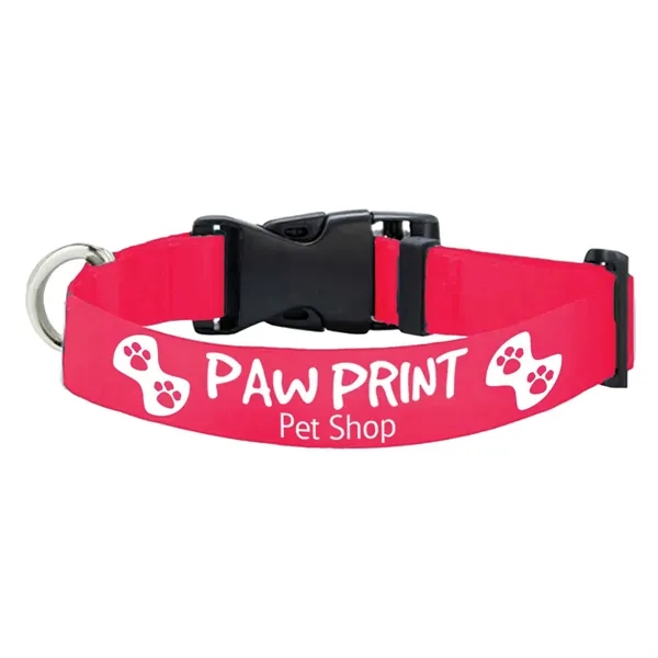 Adjustable rPET polyester pet collar with strong buckle release.... from ASI 39552 BEL Promo