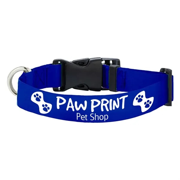 Adjustable rPET polyester pet collar with strong buckle release.... from ASI 39552 BEL Promo