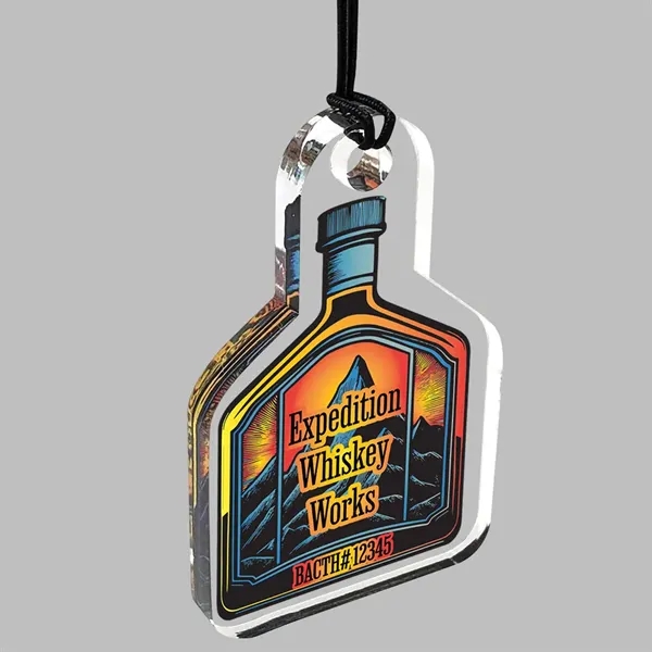 Acrylic Bottle Neck Charm Ultra Vivid Color.... from ASI 72521 Morris Magnets / Laser Cuts
