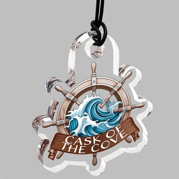 Acrylic Bottle Neck Charm Ultra Vivid Color.... from ASI 72521 Morris Magnets / Laser Cuts