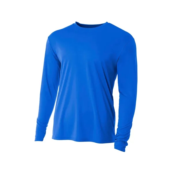 A4 Youth Cooling Performance Long Sleeve Tee... from ASI 84863 SanMar