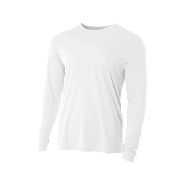 A4 Youth Cooling Performance Long Sleeve Tee... from ASI 84863 SanMar