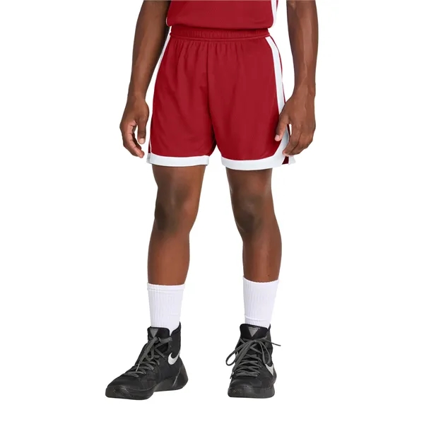 Sport-Tek Youth Rival Basketball 5" Short... from ASI 84863 SanMar