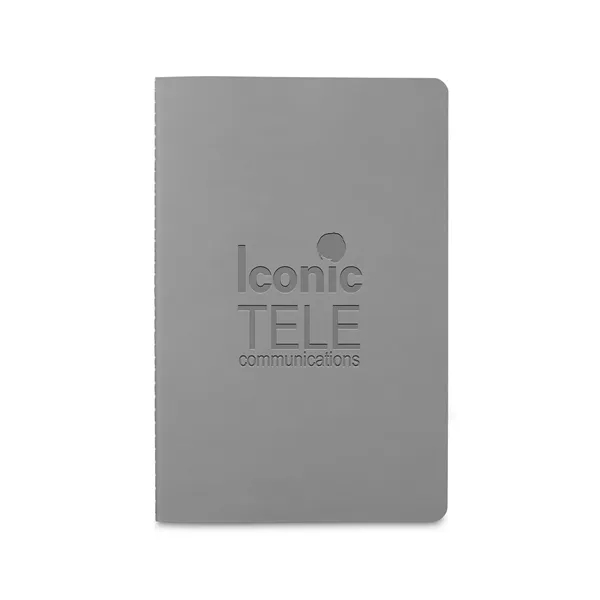 5.5" x 8.25" x 0.25" 32-page journal with thermo polyurethane cover... from ASI 34063 alphabroder