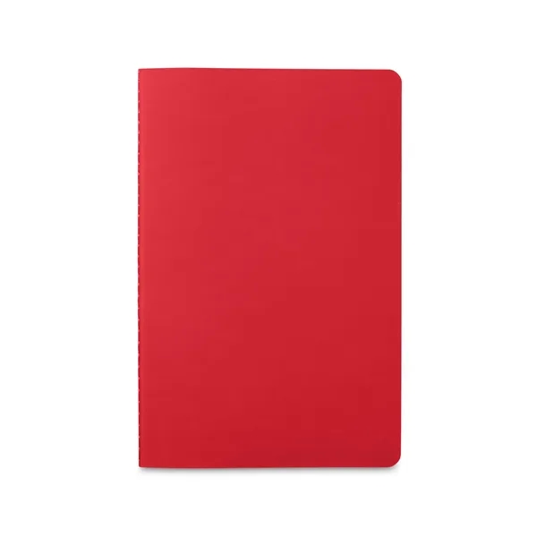 5.5" x 8.25" x 0.25" 32-page journal with thermo polyurethane cover... from ASI 34063 alphabroder