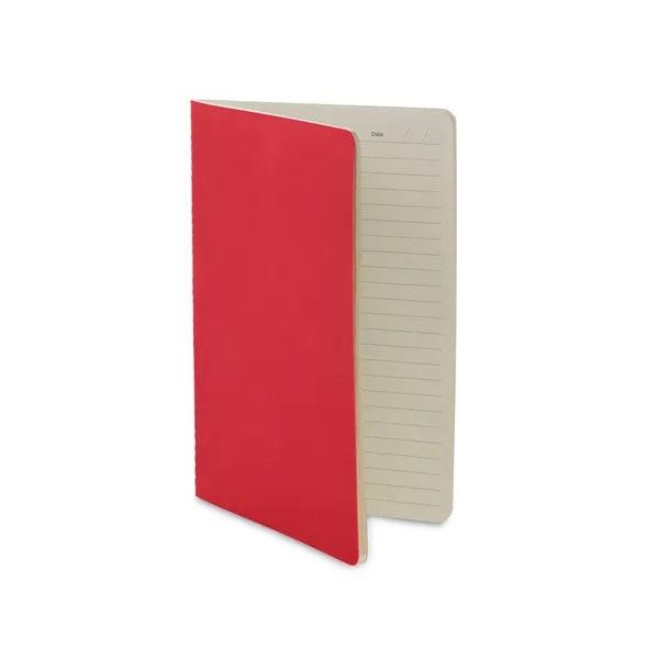 5.5" x 8.25" x 0.25" 32-page journal with thermo polyurethane cover... from ASI 34063 alphabroder