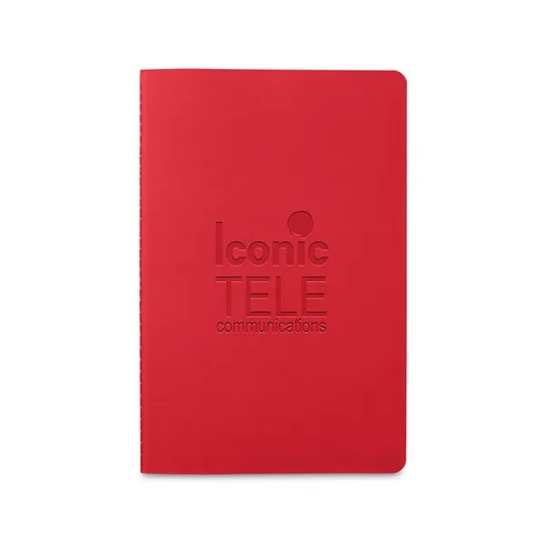 5.5" x 8.25" x 0.25" 32-page journal with thermo polyurethane cover... from ASI 34063 alphabroder