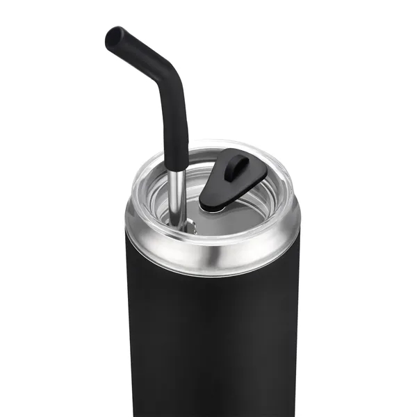 20 oz. Vacuum tumbler with straw.... from ASI 44900 NC Custom (CI/Lanco)