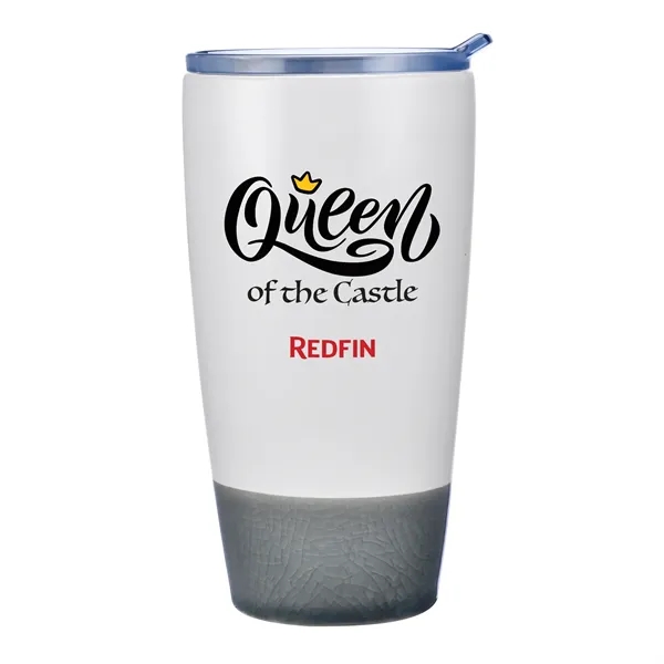 Double wall 12 oz. ceramic tumbler.... from ASI 44900 NC Custom (CI/Lanco) / Lanco