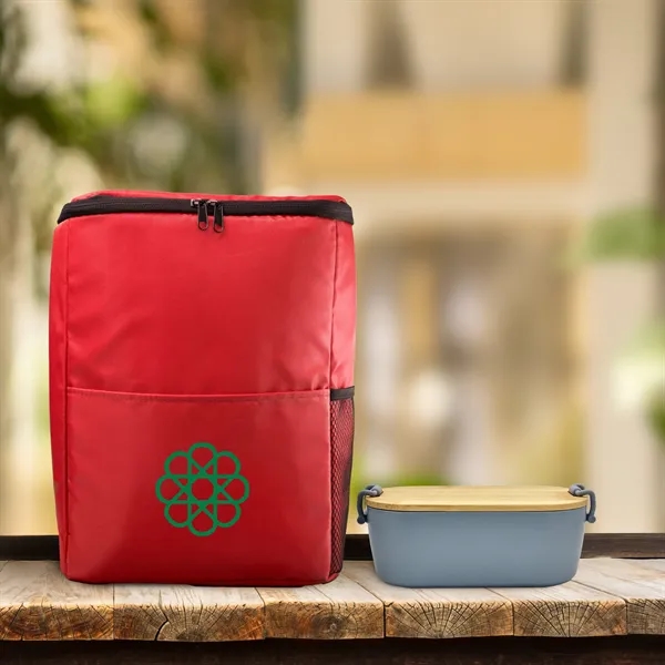 Sporty Recycled Lunch Box Set... from ASI 30208 A P Specialties / AP Specialties