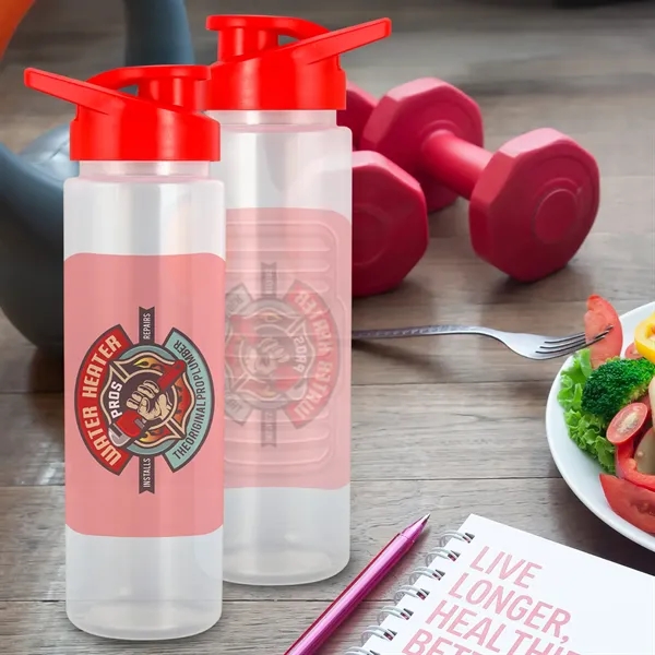 Easy Pour 24 oz. Full Color Debossed Bottle... from ASI 30208 A P Specialties / AP Specialties