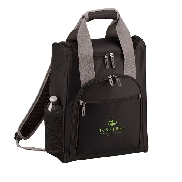 On trend cooler holds 24 cans and has multiple pockets to... from ASI 86565 Seville Gear