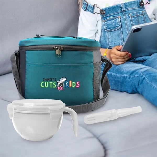 Modern Noodle & Cutlery Set... from ASI 30208 A P Specialties / AP Specialties