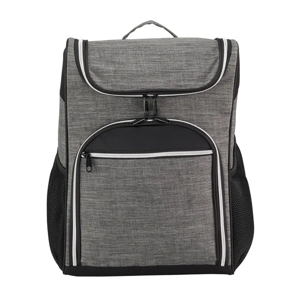 rPET Top Loading Laptop Backpack is made of recycled polyester and... from ASI 86565 Seville Gear