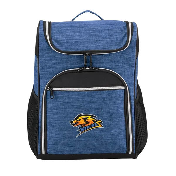 rPET Top Loading Laptop Backpack is made of recycled polyester and... from ASI 86565 Seville Gear