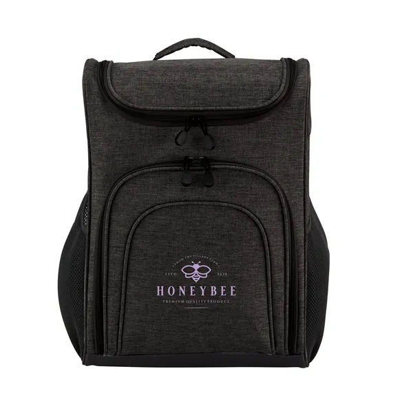 rPET Top Loading Laptop Backpack is made of recycled polyester and... from ASI 86565 Seville Gear