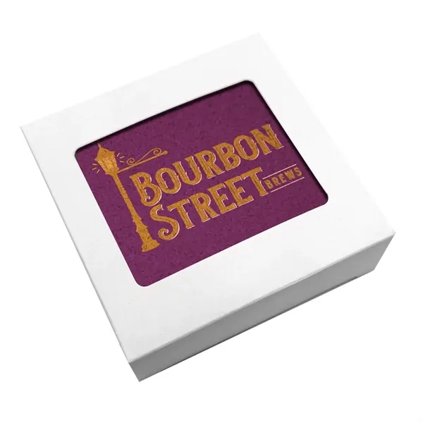 Cork wood coaster boxed set of 4... from ASI 72521 Morris Magnets