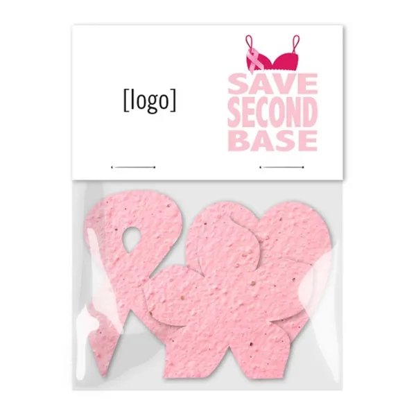 Seed paper shape pack, 3 shapes.... from ASI 40646 Bloomin Promotions / Bloomin' Promotions™