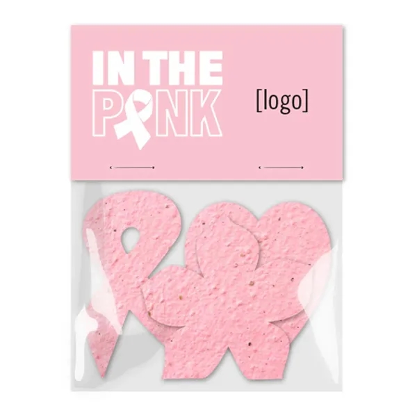 Seed paper shape pack, 3 shapes.... from ASI 40646 Bloomin Promotions / Bloomin' Promotions™