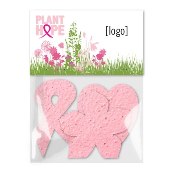 Seed paper shape pack, 3 shapes.... from ASI 40646 Bloomin Promotions / Bloomin' Promotions™