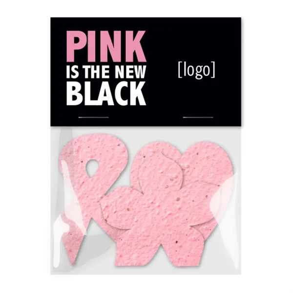 Seed paper shape pack, 3 shapes.... from ASI 40646 Bloomin Promotions / Bloomin' Promotions™