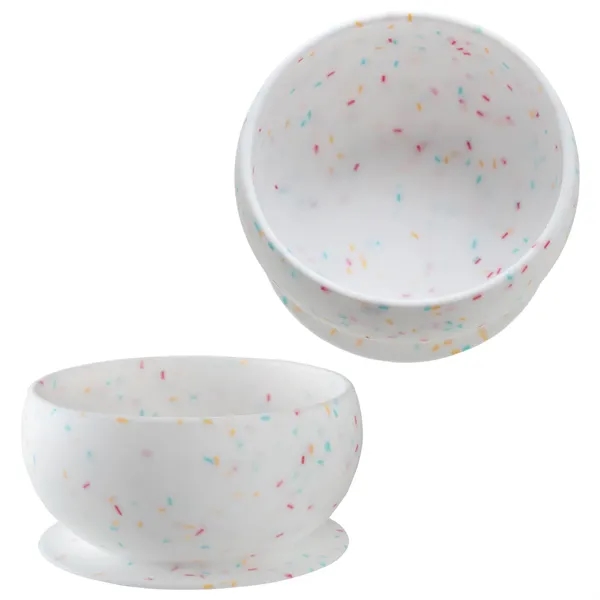 Silicone bowl with a suction base that adheres firmly to surfaces.... from ASI 62190 Illini