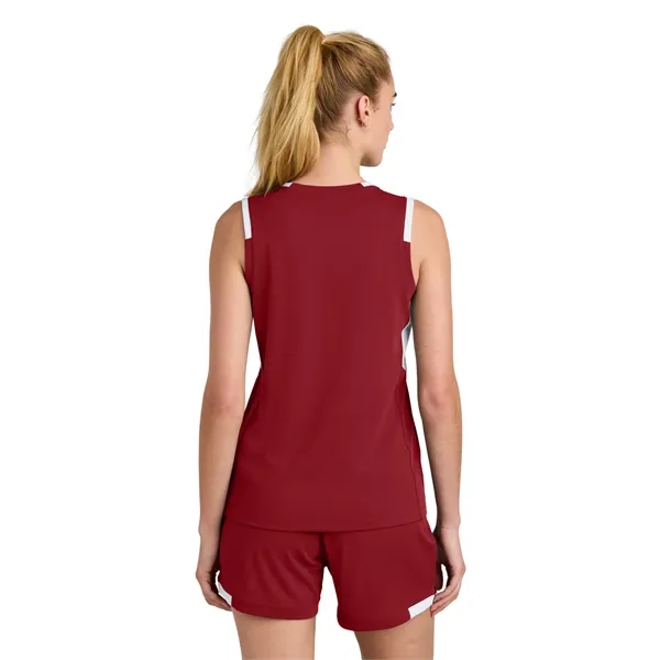 Sport-Tek Women's Club Sleeveless V-Neck... from ASI 84863 SanMar