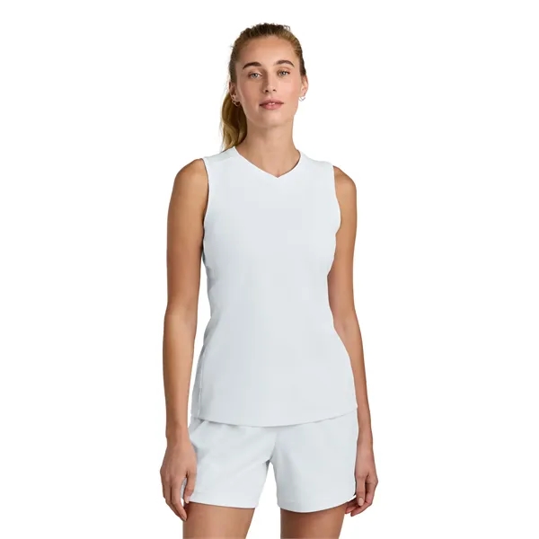 Sport-Tek Women's Club Sleeveless V-Neck... from ASI 84863 SanMar