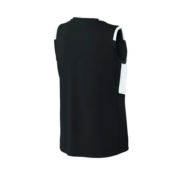 Sport-Tek Women's Club Sleeveless V-Neck... from ASI 84863 SanMar