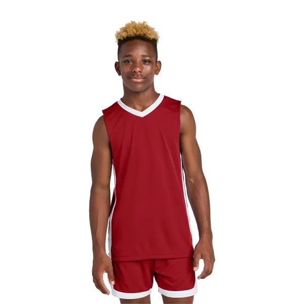 Sport-Tek Youth Rival Basketball Rev Jersey... from ASI 84863 SanMar