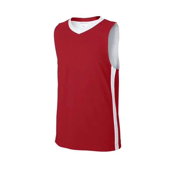 Sport-Tek Youth Rival Basketball Rev Jersey... from ASI 84863 SanMar