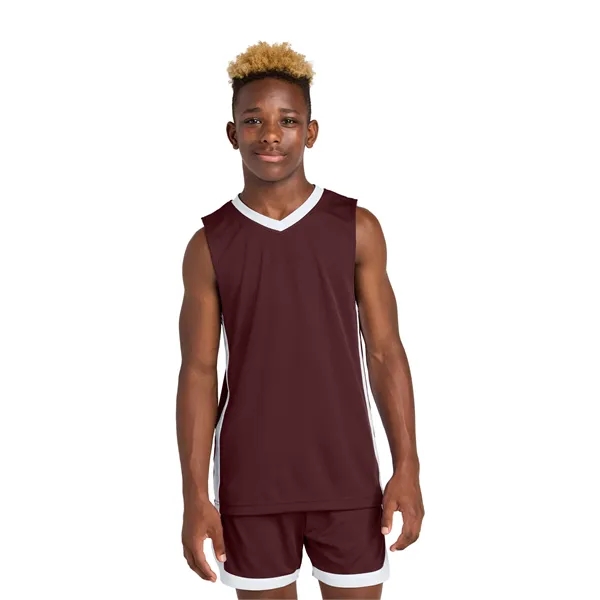 Sport-Tek Youth Rival Basketball Rev Jersey... from ASI 84863 SanMar