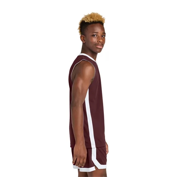 Sport-Tek Youth Rival Basketball Rev Jersey... from ASI 84863 SanMar