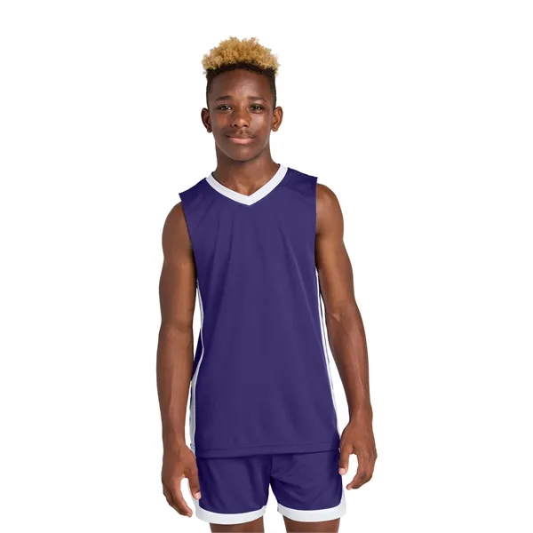 Sport-Tek Youth Rival Basketball Rev Jersey... from ASI 84863 SanMar