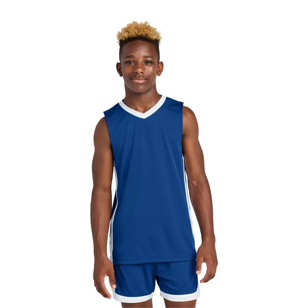 Sport-Tek Youth Rival Basketball Rev Jersey... from ASI 84863 SanMar