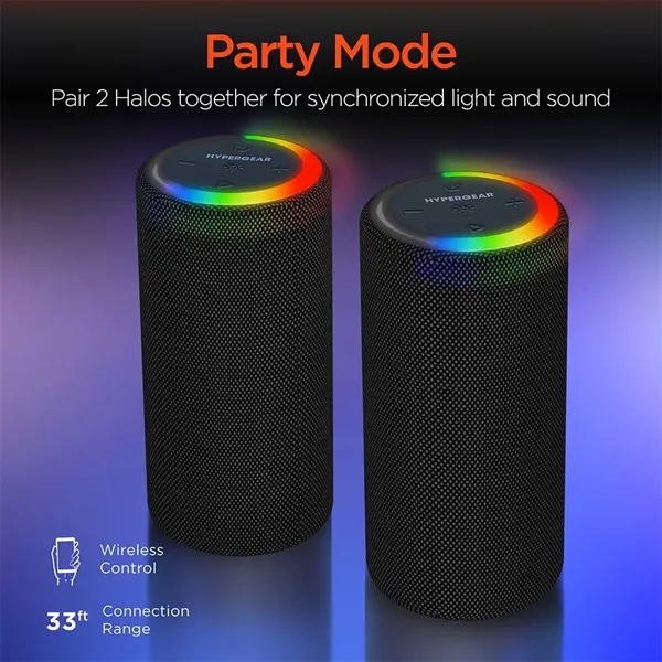 HELLO HALO. Meet your new pool party speaker, designed with IPX6... from ASI 61005 Hirsch Gift Inc