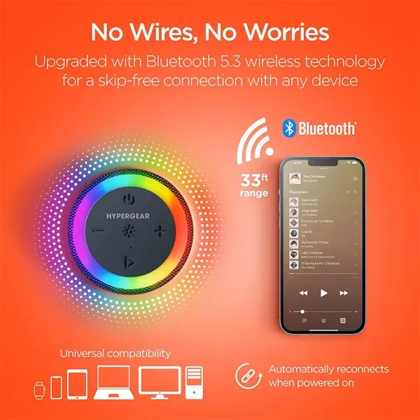 HELLO HALO. Meet your new pool party speaker, designed with IPX6... from ASI 61005 Hirsch Gift Inc