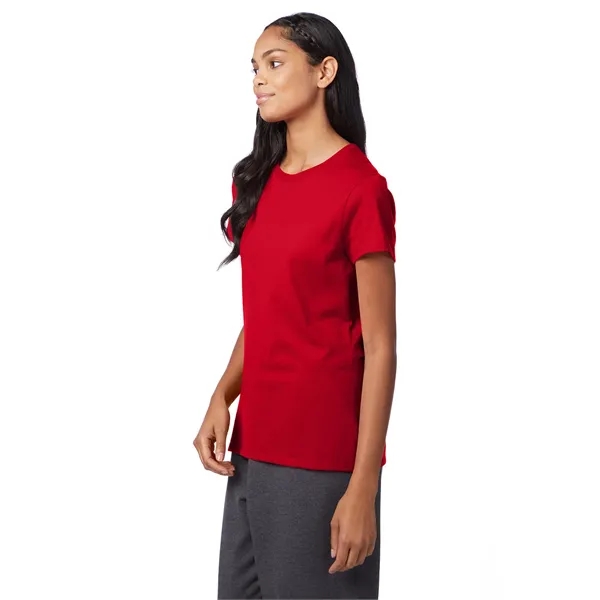 Women's contoured, side-seamed T-shirt made of preshrunk cotton in several available... from ASI 34063 alphabroder