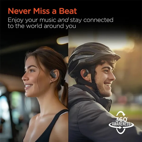 Feels Like Air. With their open-ear design, the ultra-light AeroFlex 360... from ASI 61005 Hirsch Gift Inc