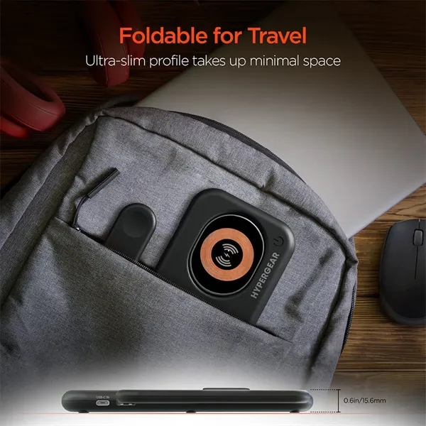 4-in-1 Desktop Charging. Wireless charging for your iPhone, Apple Watch, and... from ASI 61005 Hirsch Gift Inc