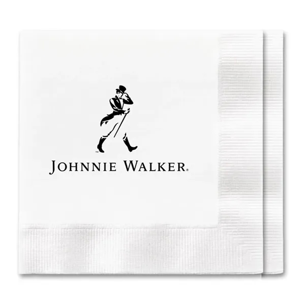 5" x 5.375" three-ply beverage napkin made in the USA with... from ASI 91880 Tranter Graphics Inc