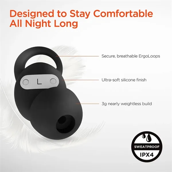 Earbuds Designed for Sleep. Ease into better sleep with SleepEEZ mini... from ASI 61005 Hirsch Gift Inc