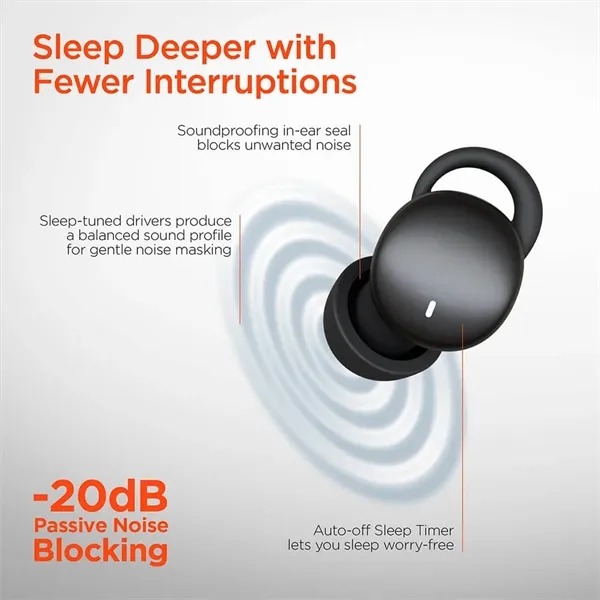 Earbuds Designed for Sleep. Ease into better sleep with SleepEEZ mini... from ASI 61005 Hirsch Gift Inc